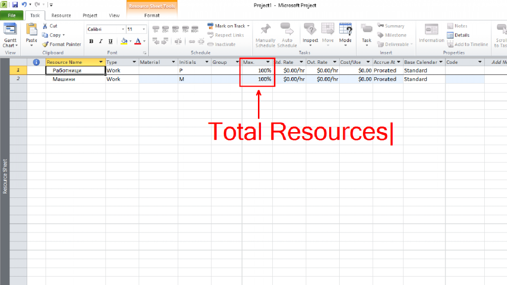 microsoft project