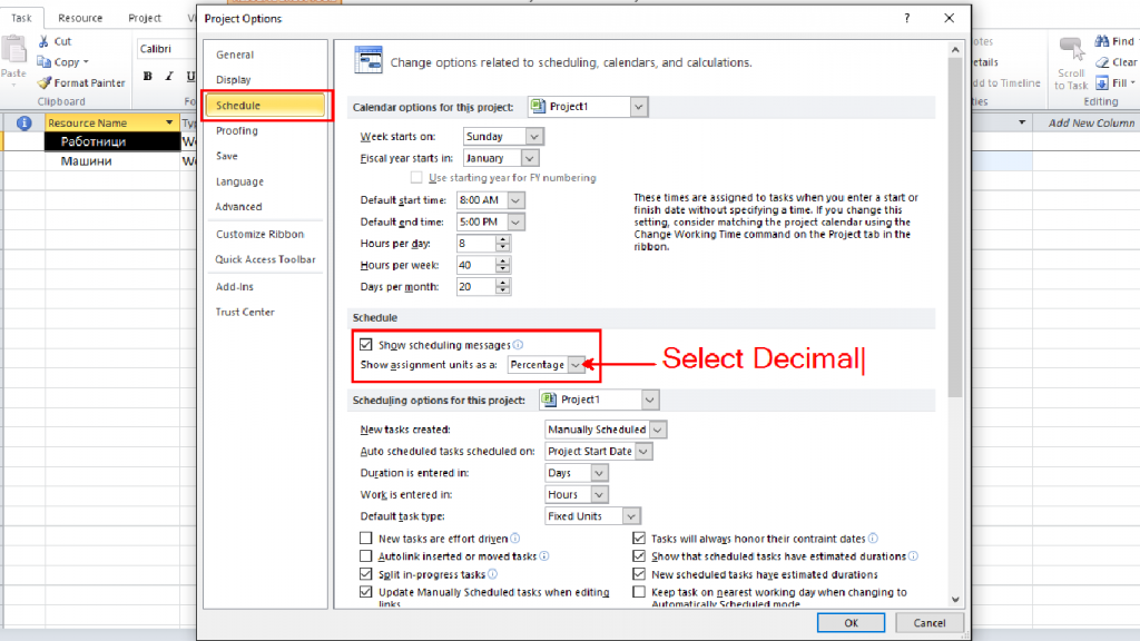 microsoft project
